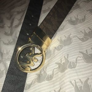Michael Kors reversible belt with logo